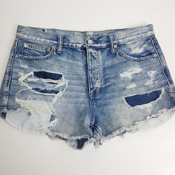 American Eagle Outfitters Pants - American Eagle Jeans Shorts 12 Hi-Rise Festival
